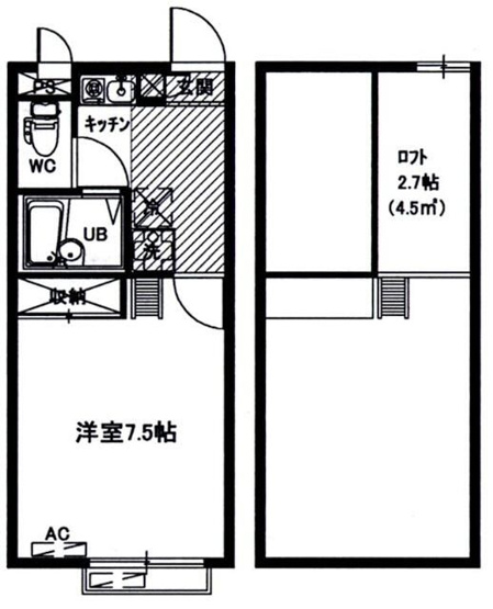 【間取り】 | メインシティガーデン新井弐番館(メインシティガーデンアライニバンカン)
