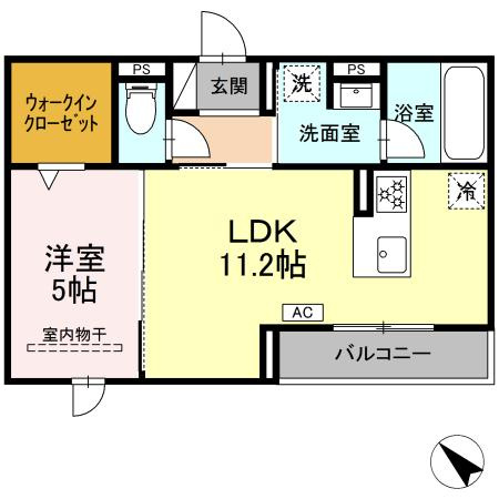 【間取り】 | D-avance 柱六番町Ⅰ