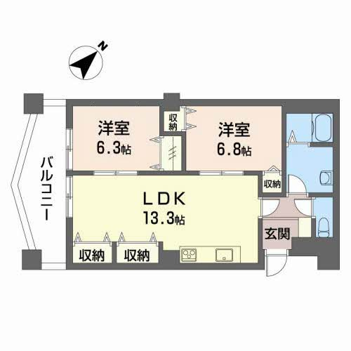 【間取り】 | Ｂａｒｉ　Ｈｉｌｌｓ