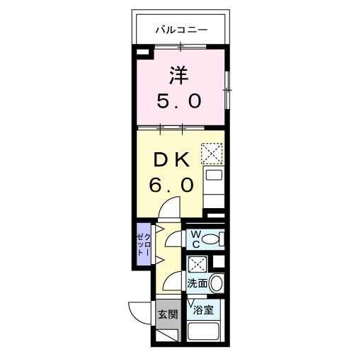 ロイヤルパイン　ストリームの間取り|間取りです。