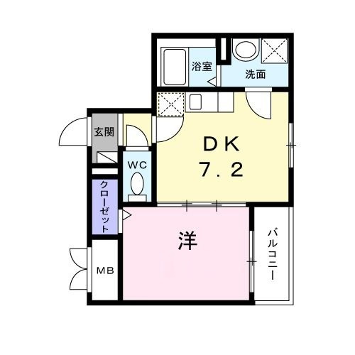 フィオーレの間取り|間取りです。