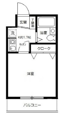 センチュリーハイム池袋の間取り|間取りです。