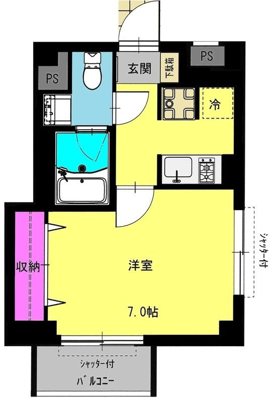 b’CASA TOKIOの間取り|間取りです。