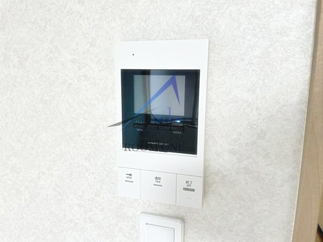 アカンサスのセキュリティ|モニター付きインターホンです。