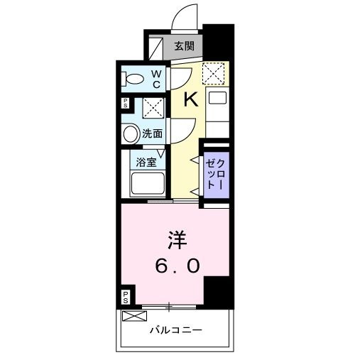 ロワン・セレストの間取り|間取りです。
