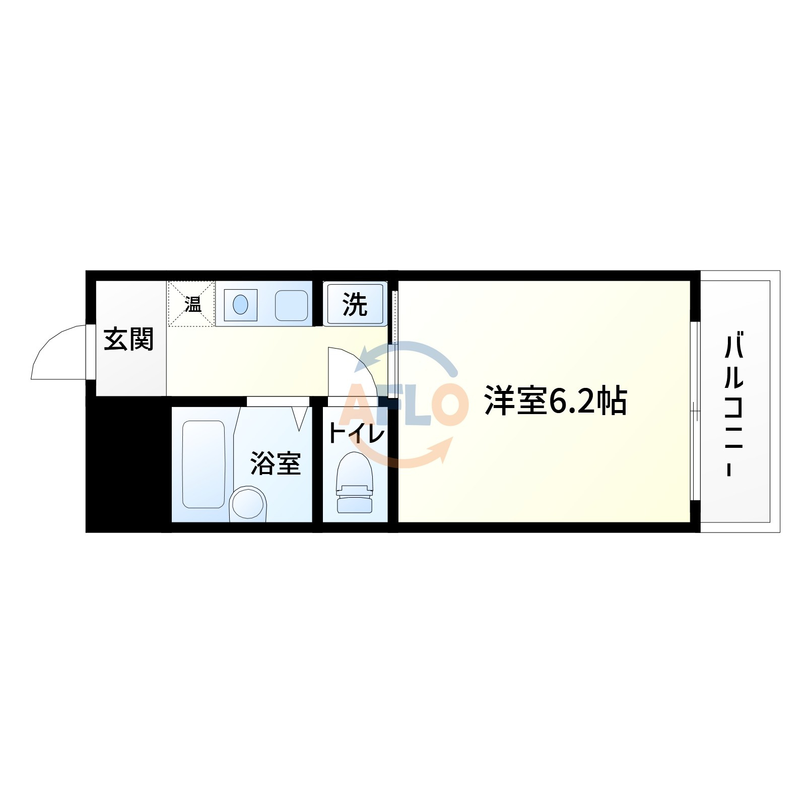 サニーハイツ新大阪の間取り|間取り