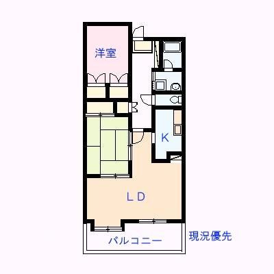 菊田参番館の間取り