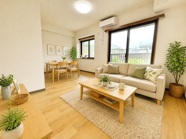 菊田参番館の居間・リビング