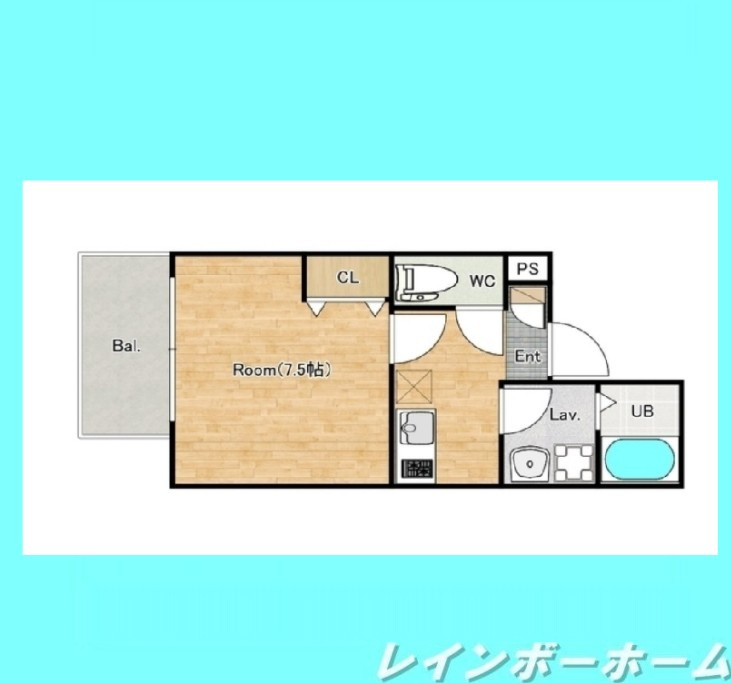 特典：仲介手数料が無料です!!の間取り