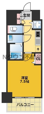 【間取り】 | プレサンスジェネ葵 | 間取りです。