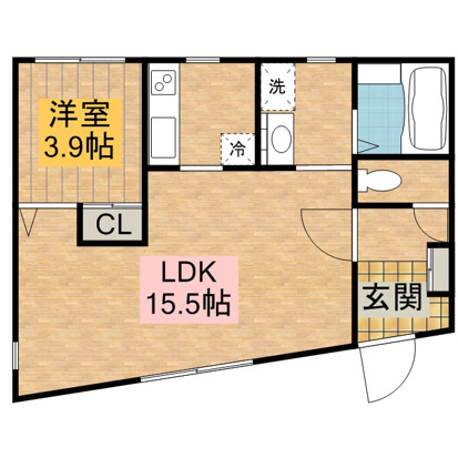 グランデージ千石の間取り