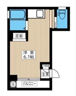 【間取り】 | フラット根津 | 間取りです。