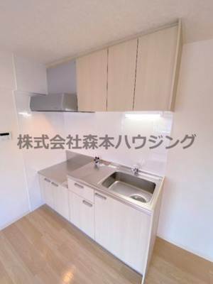 【キッチン】 | 　楽友コーポ3号館 | きれいなキッチンです
