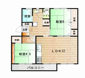 【間取り】 | 長住団地　11棟