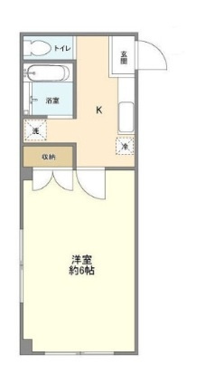 シャルム成増の間取り|間取りです。