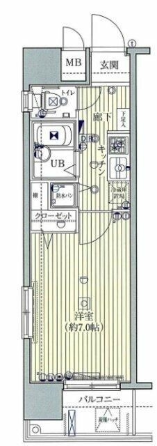 ガラステージ茗荷谷の間取り|間取りです。