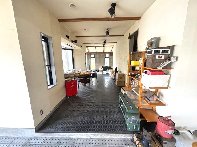 中古店舗付き住宅　柏市酒井根7丁目の内装|店舗部分