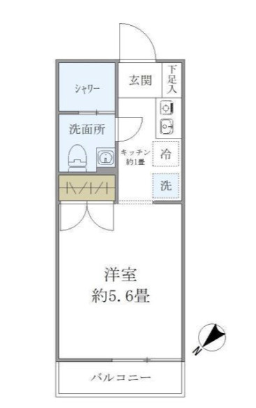 Ｎフローラ明大前の間取り