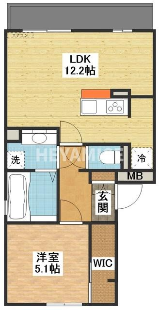 ドゥジエムの間取り
