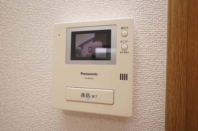 ラッキータウン庭瀬G棟のセキュリティ