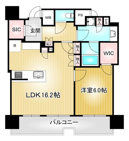 ザ・ファインタワー名古屋今池|名古屋市の賃貸ならMy賃貸の間取り|ザ・ファインタワー名古屋今池