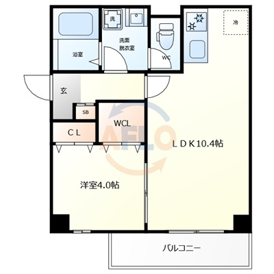 ソリティア鶴見橋の間取り|ソリティア鶴見橋　間取り