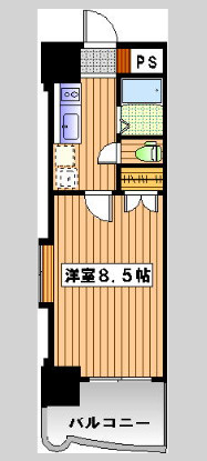 【間取り】 | ロイヤル博多駅東