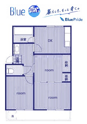 【間取り】 | コーポ札場Ⅰ