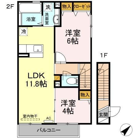 【間取り】 | ラ・ルーン
