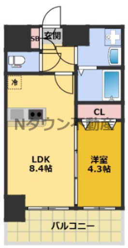 【間取り】 | プレサンス名古屋ルクソリア | 間取りです。