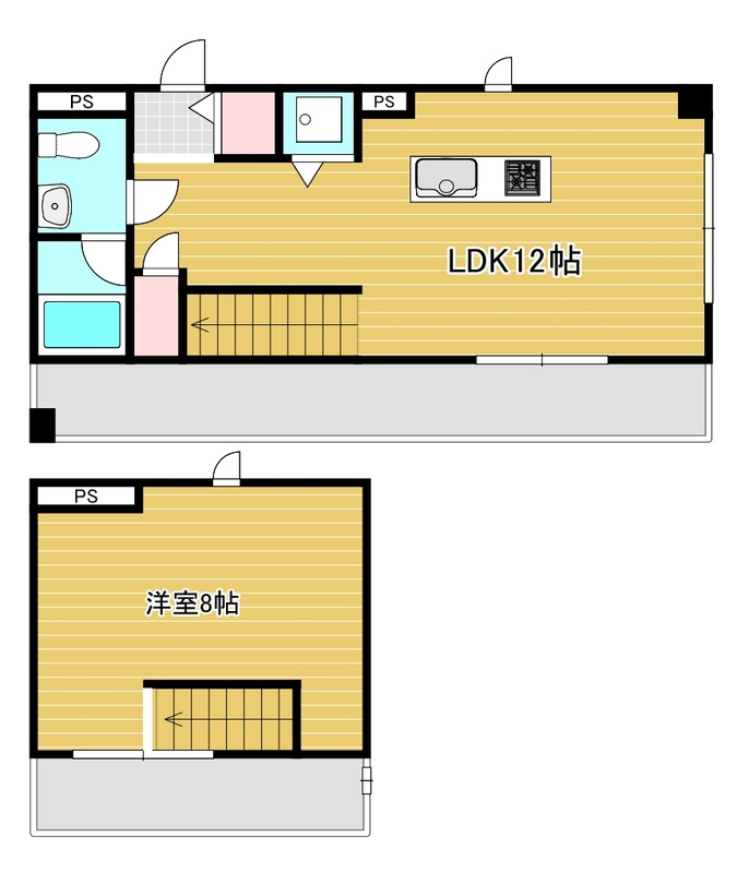 神戸市東灘区甲南町４丁目の賃貸マンションの間取り