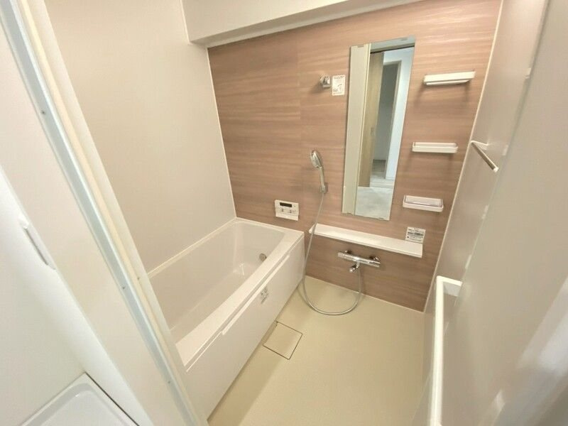 芦屋市清水町の賃貸マンションの浴室