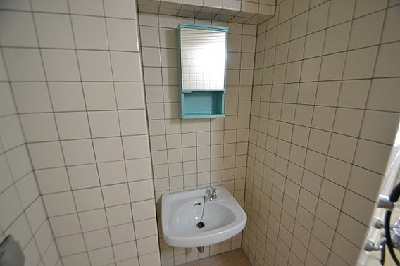神戸市灘区岩屋北町４丁目の賃貸マンションの洗面所