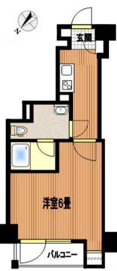 豊島区上池袋４丁目の賃貸マンションの間取り