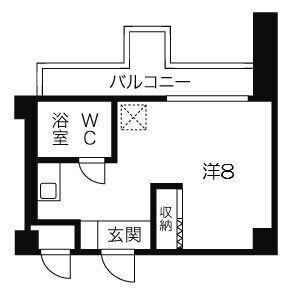 ライオンズマンション神戸花隈の間取り