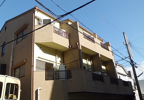 神戸市灘区篠原台の賃貸マンションの外観