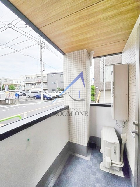 b’CASA池袋WESTのバルコニー|バルコニーです。
