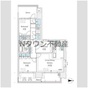 【間取り】 | グランパセオ丸の内 | 間取りです。