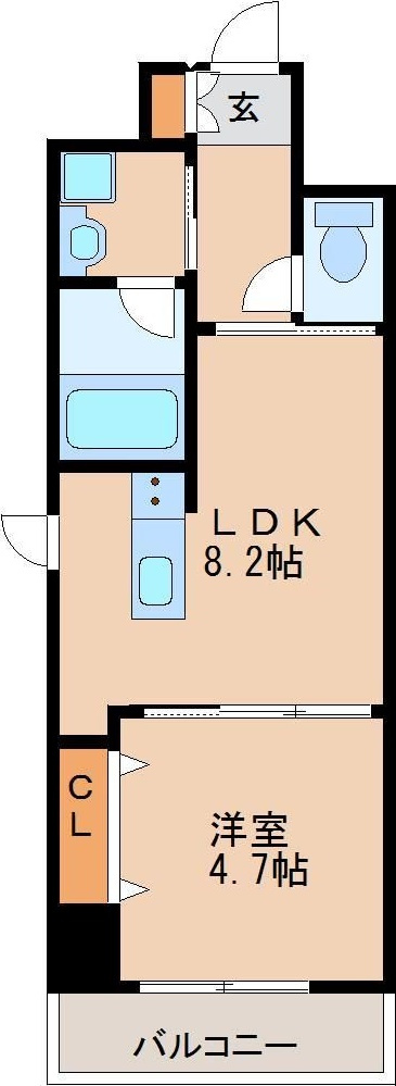 グランドシャルドンの間取り|使い勝手の良い間取りです♪