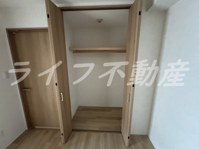 エルドムス陽光三番館の収納|ちょっとした収納スペースも充実しています