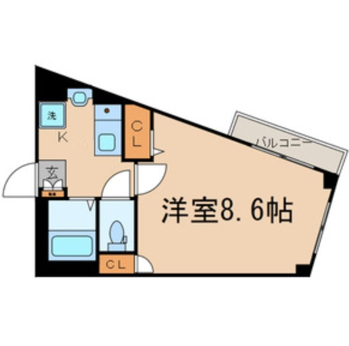 エトス金町の間取り|間取りです。