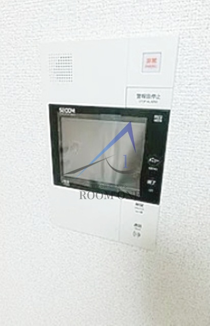 プレジール入谷のセキュリティ|モニター付きインターホンです。