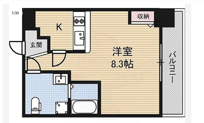 【間取り】 | グランドーリア西院