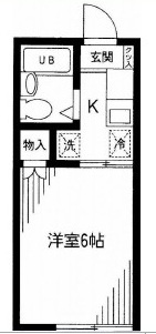 カアサ弦巻 の間取り|間取りです。