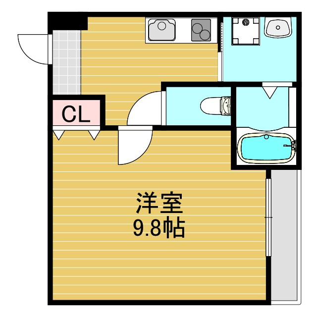 フジパレス瑞光駅東の間取り