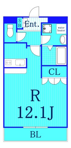 日向セントラルコートの間取り