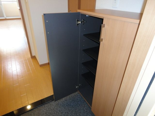 日向セントラルコートの玄関