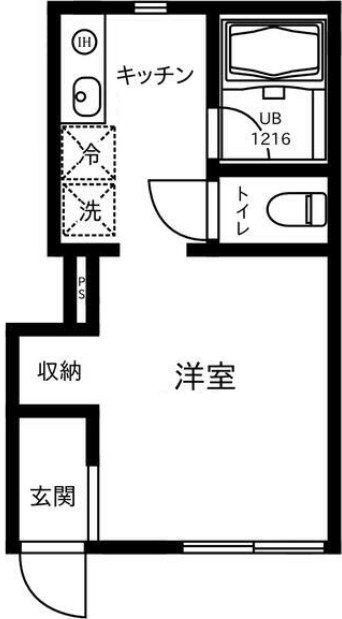 ラフルールの間取り|間取りです。
