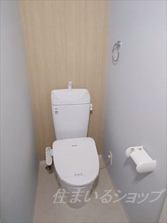 広島市安佐北区可部２丁目のアパートのトイレ