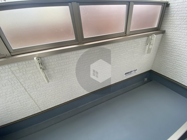 クリエオーレ俊徳町のバルコニー